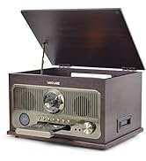 Amazon.com: All in One Vintage 3 Speed Vinyl Record Player with